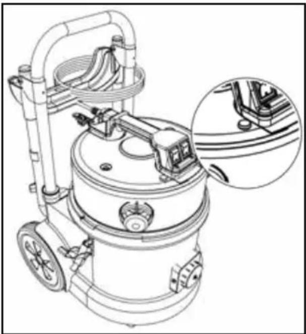 Numatic TEM 390A11 - Auto / Manual Switch - 7