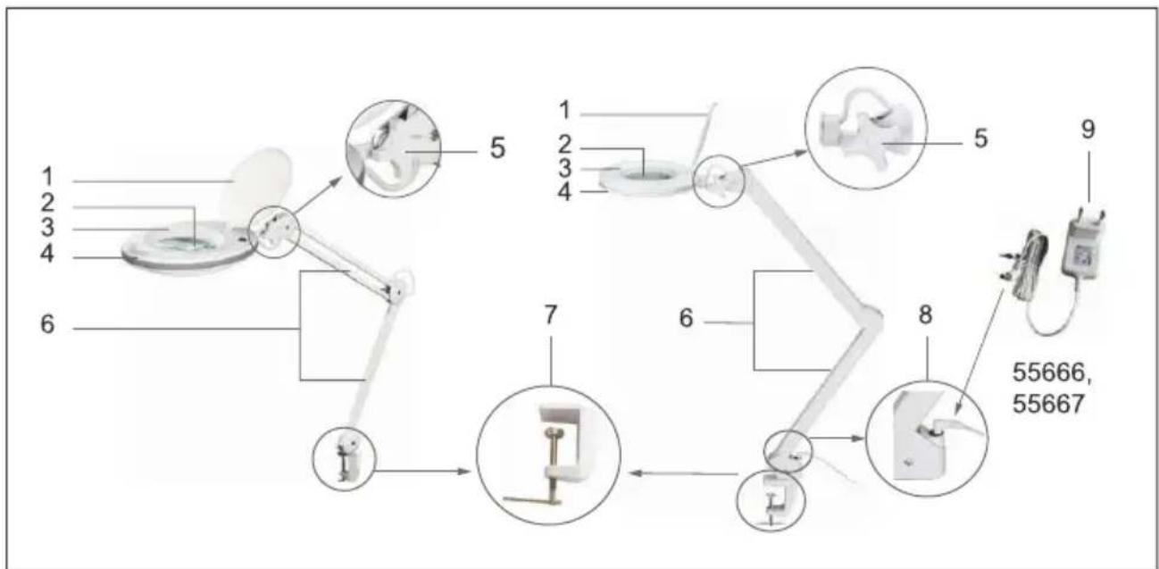 Fixpoint 45268 - Operating elements and product parts - 1