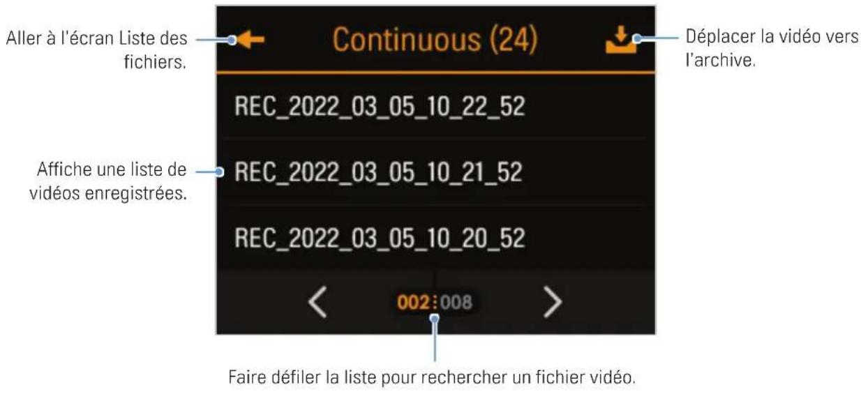 Thinkware X800 - Visionner les vidéos - 2