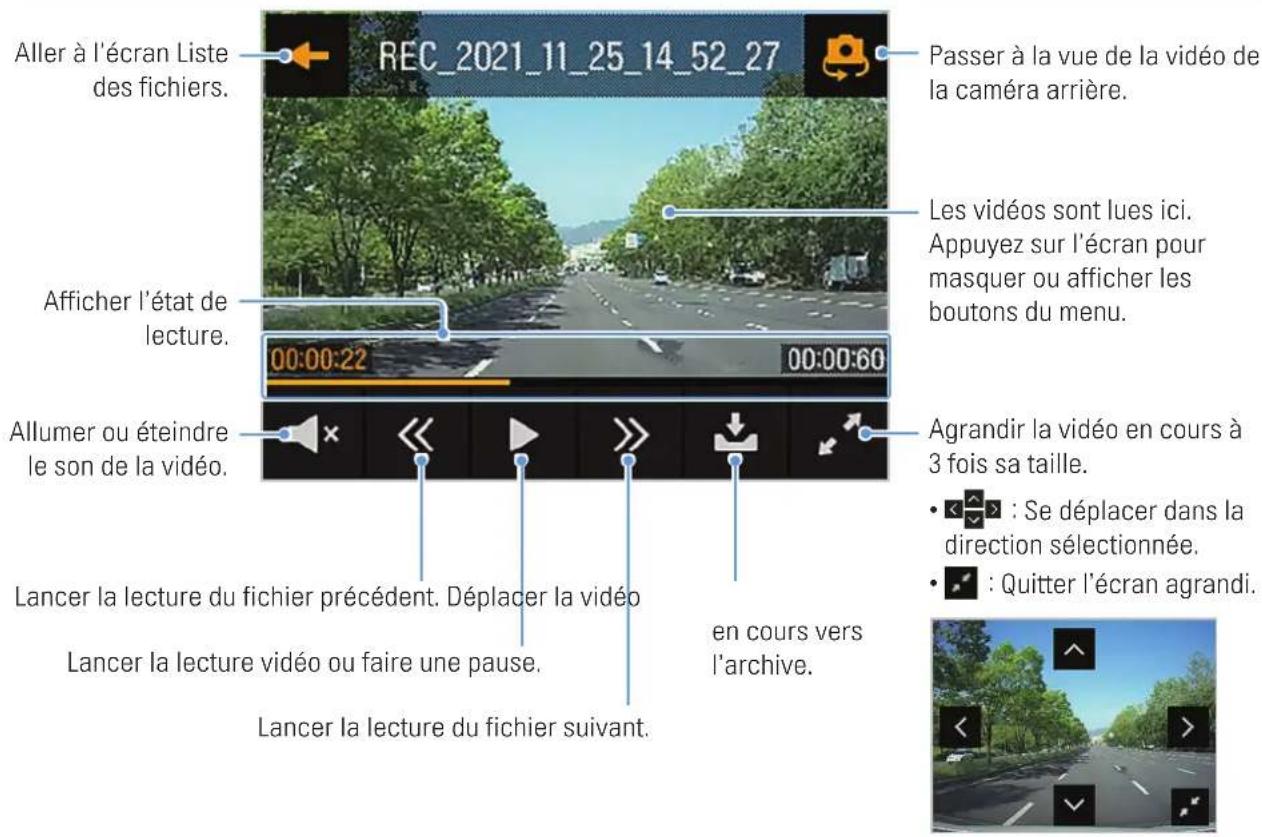 Thinkware X800 - Visionner les vidéos - 4