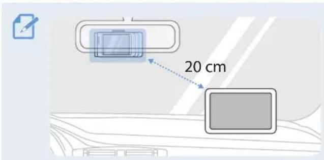 Thinkware X800 - Choix de l'emplacement d'installation - 2