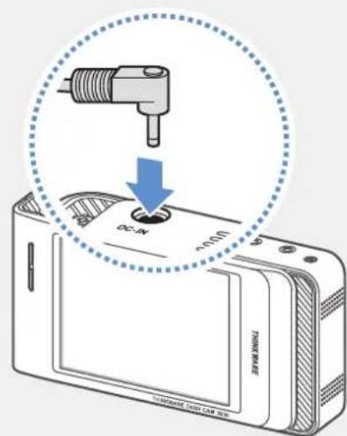 Thinkware X800 - Branchement du câble de raccordement (en option) - 8