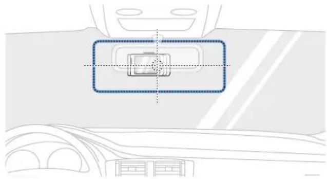 Thinkware X800 - Choix de l'emplacement d'installation - 1