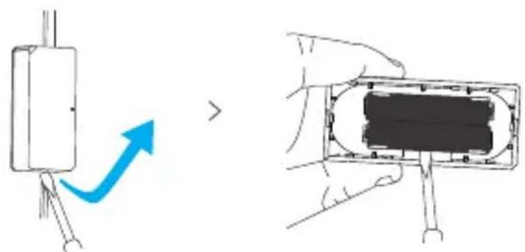 Sonoff DW2WiFi - Replace batteries - 1
