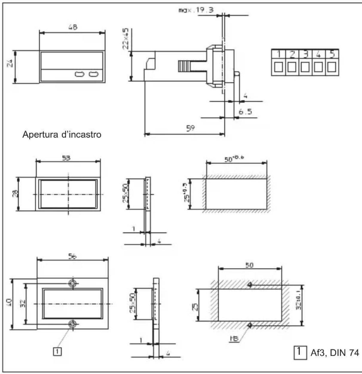 Kübler CODIX 520 - Dimensioni - 1