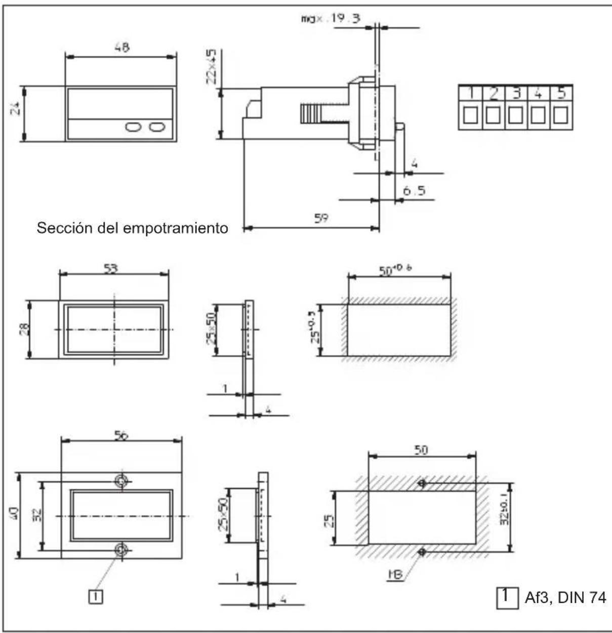 Kübler CODIX 520 - Dimensiones - 1