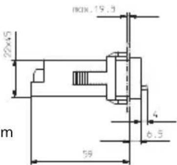 Kübler CODIX 521 - Dimensions: - 2