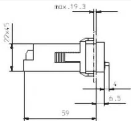 Kübler CODIX 521 - Dimensioni - 2