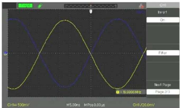 METRIX DOX2100B - Inverser les signaux - 1