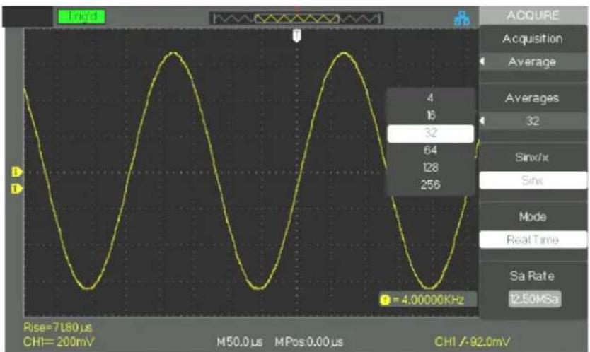METRIX DOX2100B - Configurer la fonction d'interpolation - 1