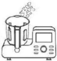 Sogo SS14555 - Operation Steps (taking the stirring/mixing function as an example): - 4