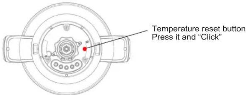 Sogo SS14565 - Reset temperature control - 1