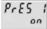 Kübler CODIX 924 - Menu principal de la présélection 1 - 2