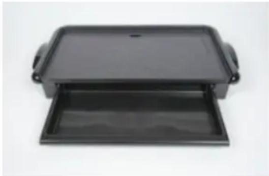 Sogo SS10340 - Using the Griddle with warming tray: - 1