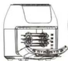 Sogo SS10465 - ROTISSERIE SPIT ASSEMBLY - 4