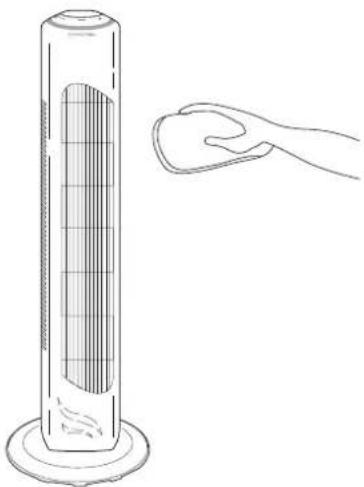 TROTEC TVE 29 T - Nettoyer le boîtier - 1