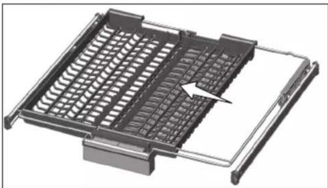 BEKO DFN26420WAD - Panier à couverts supérieur - 2