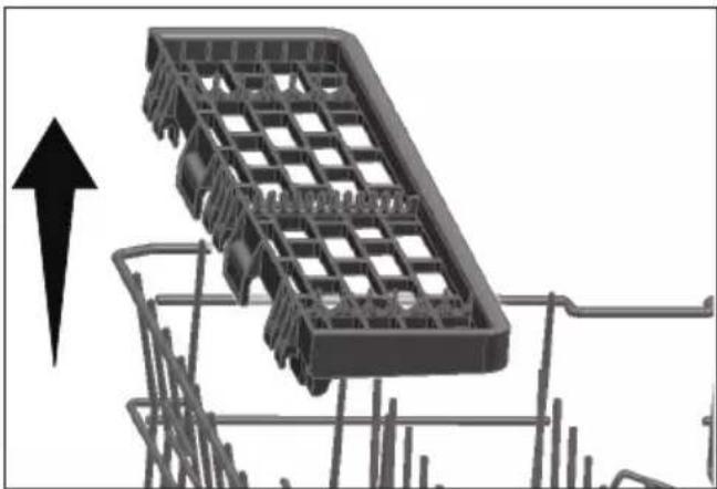 BEKO DFN26420WAD - Support multifonction du panier supérieur - 2