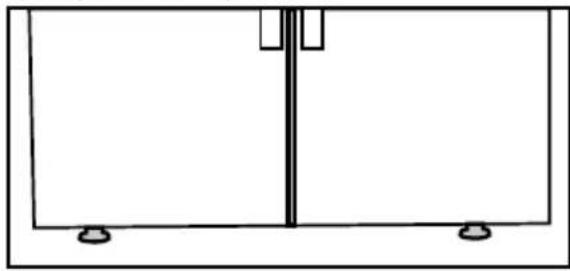 BEKO GN163140ZGBN - A lábak beállítása - 1