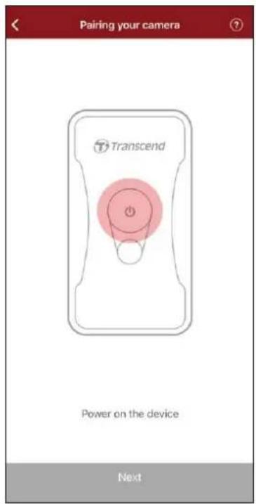 TRANSCEND DrivePro Body 70 - 8-2 Connexion à l'application drivepro body app - 2