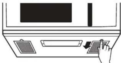 SAMSUNG ME19A7041WS - REEMPLAZO DE LA LUZ DE LA CUBIERTA/LUZ DE NOCHE - 4