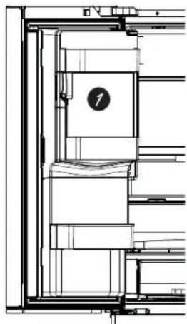 GE GYE22GENDS - Door ice bin\* - 2