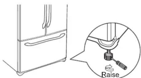 GE GYE22GENDS - INSTALLING THE REFRIGERATOR (Cont.) - 3