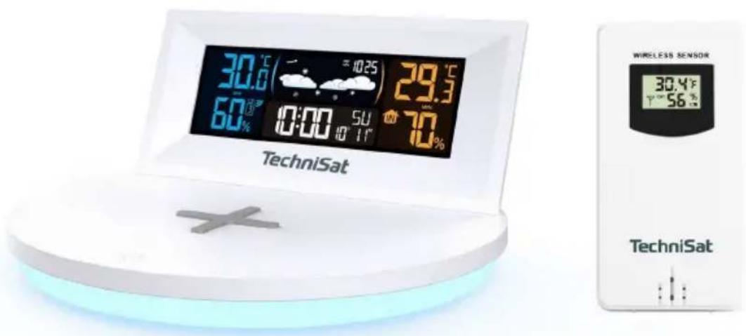 30.0°C 60% 29.5°C 10:00 50° 11° 70% TechniSat WIRELESS SENSOR 30.4°F 56%