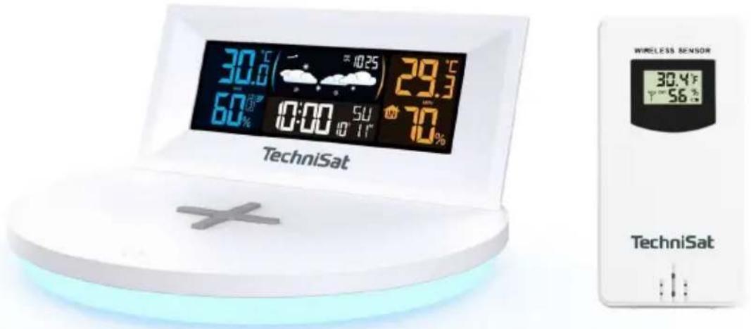 30.6 (°C) 29.3 60% 0:00 50 10" 11" TechniSat WIRELESS SENSOR 30.4°F 7° 56° TechniSat