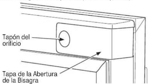 Tapón del orificio Tapa de la Abertura de la Bisagra