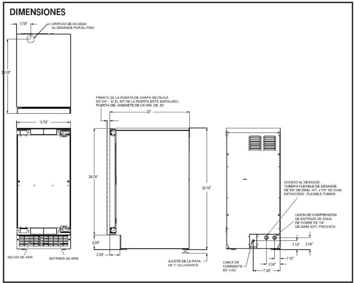 GE UCC15NJII - ACCESORIOS - 1