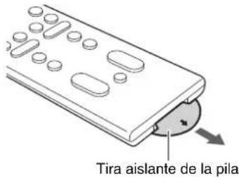 YAMAHA ATS2070 - Preparación del mando a distancia - 1