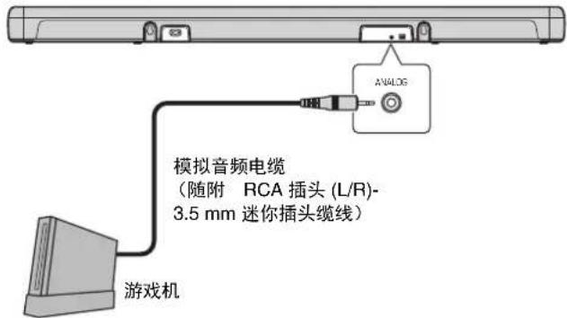 YAMAHA ATS2070 - ②通过模拟插孔连接游戏机 - 1