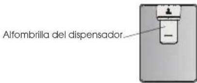 Alfombrilla del dispensador