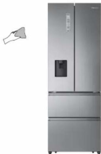 HISENSE RF632N4WFE1 - Behuizing reinigen - 1