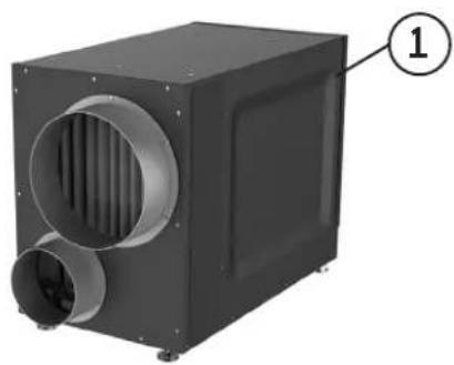 HONEYWELL DR65A3000 - DR90/DR120 Parts List - 1