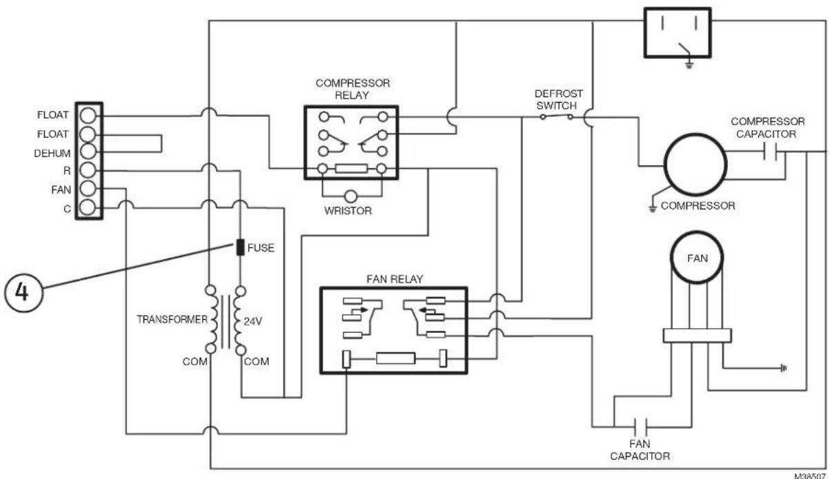 HONEYWELL DR65A3000 - DR90/DR120 Parts List - 4