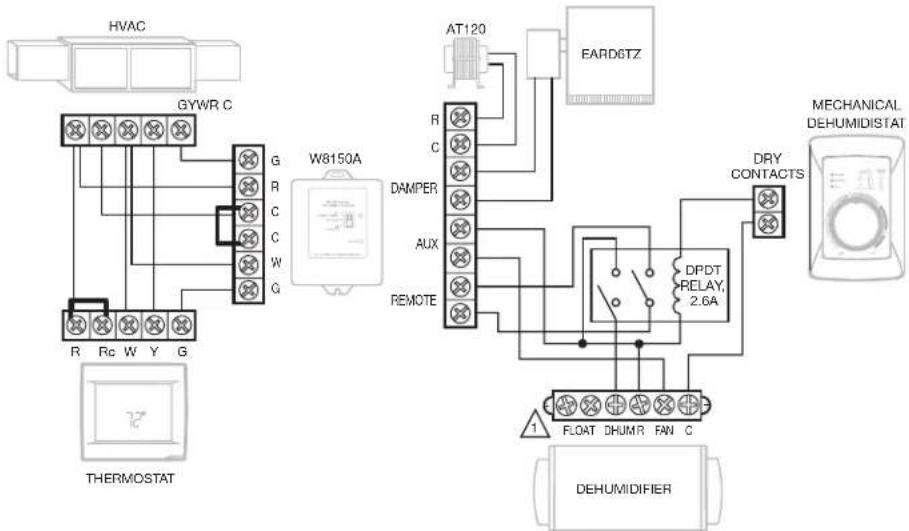 HONEYWELL DR120A3000 - Wiring (continued) - 3