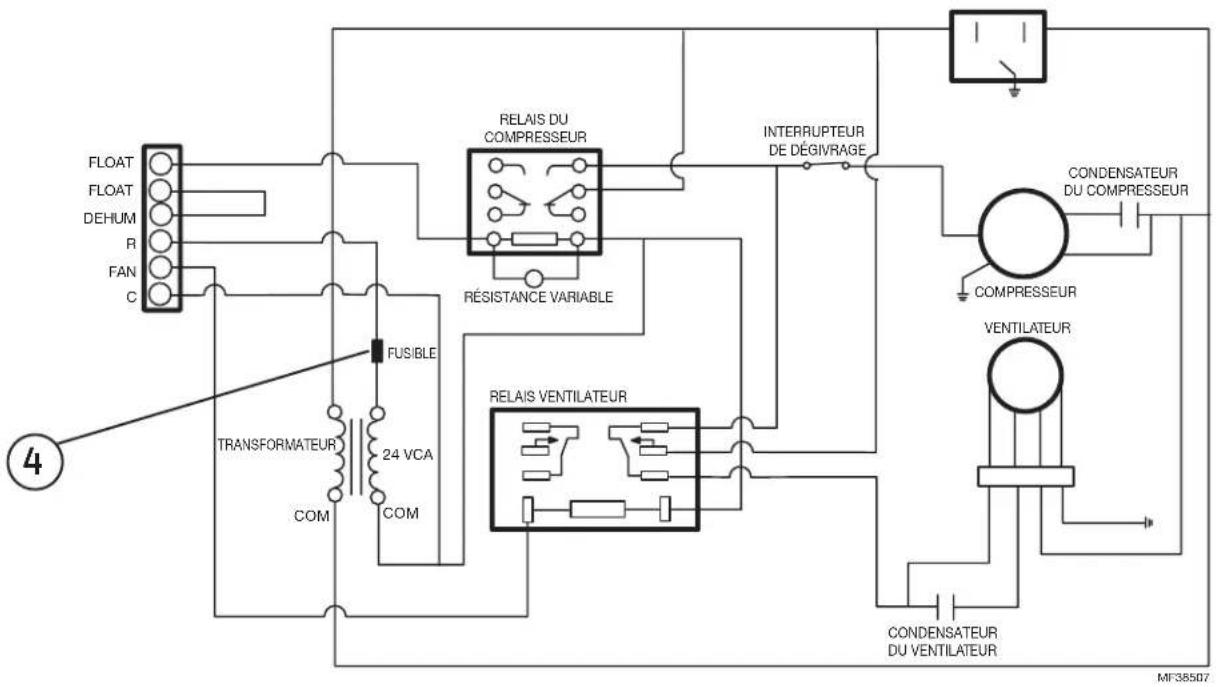 HONEYWELL DR120A3000 - Liste des pièces DR90/DR120 - 2