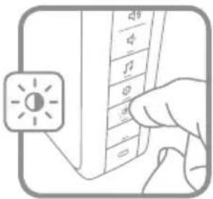 HONEYWELL RDWL313A2000 - Change the Light Setting - 2