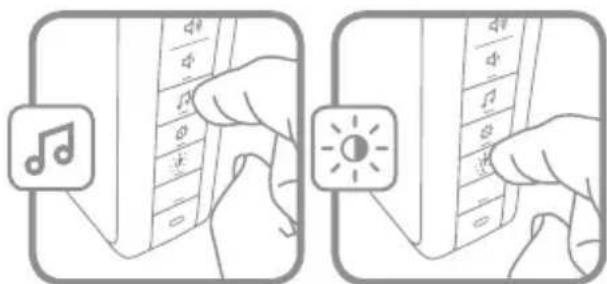 HONEYWELL RDWL313A2000 - Réglage du volume - 4