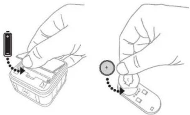 HONEYWELL RDWL515P2000 - Install Batteries - 1