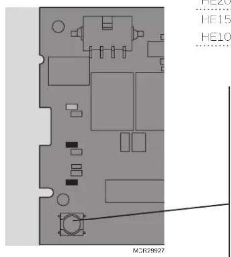HONEYWELL HE100A1000 - Remplacement du tampon - 1