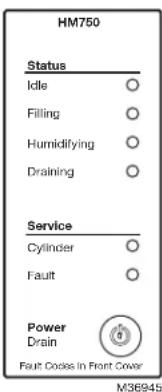 HONEYWELL HM750APCB - LED Status Lights - 1