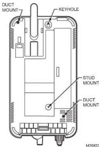 HONEYWELL HM750APCB - MOUNTING THE HUMIDIFIER - 1