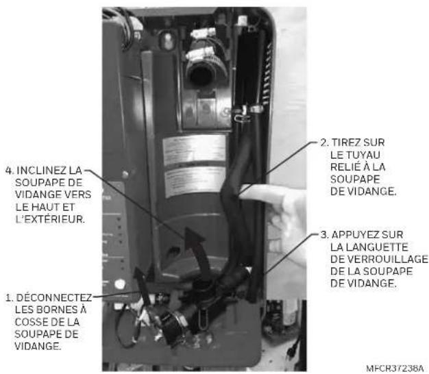 HONEYWELL HM750APCB - REMARQUE : Si le cylindre n'a pas encore été retiré, suivez les instructions à la page 21. - 1