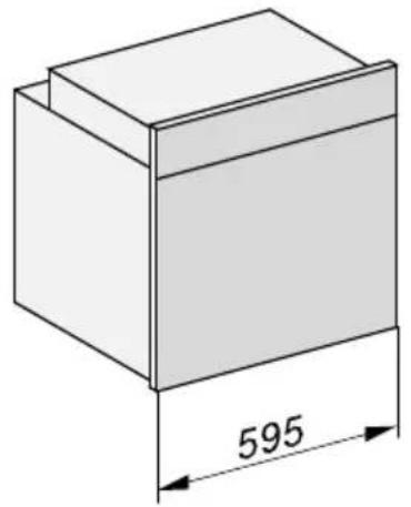 MIELE H 2755 B - Encastrement dans une armoire haute ou basse - 3