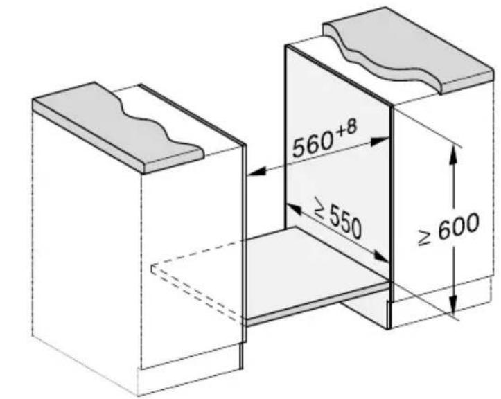 MIELE H 2755 B - Encastrement dans une armoire haute ou basse - 2