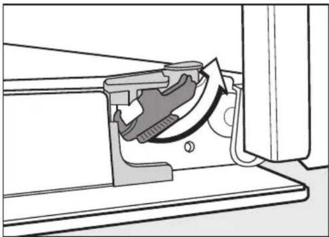 MIELE H 2755 B - Démonter la porte - 2