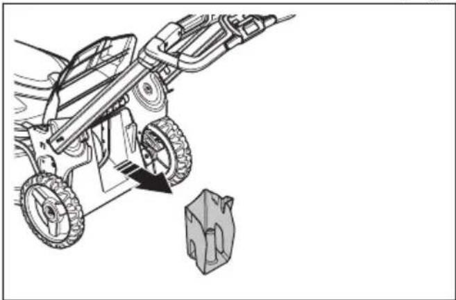 HUSQVARNA LE 322R - To use the product with the grass catcher - 2